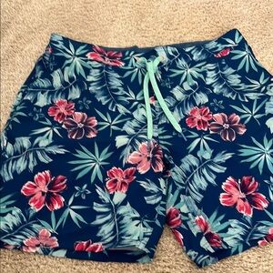 Floral Print Swim Shorts